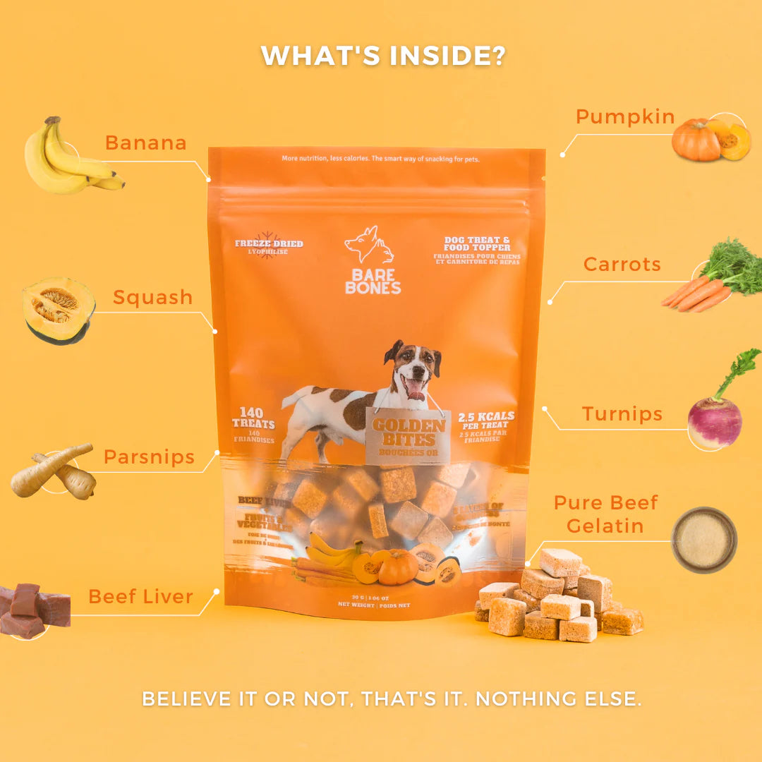 Bare Bones Co Golden Bites