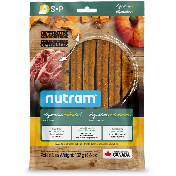 Nutram Dog OC Dental Chew Digestive+ Lamb Small 187g