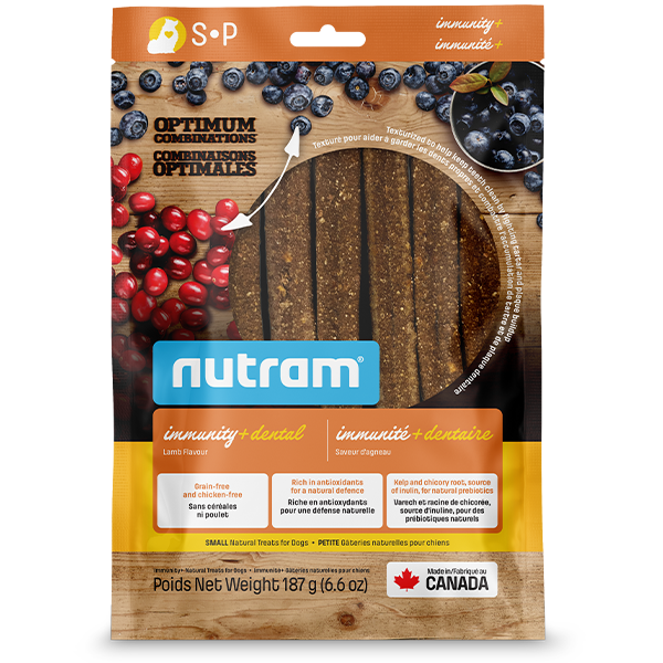 Nutram Dog OC Dental Chew Immunity+ Lamb Small 187g