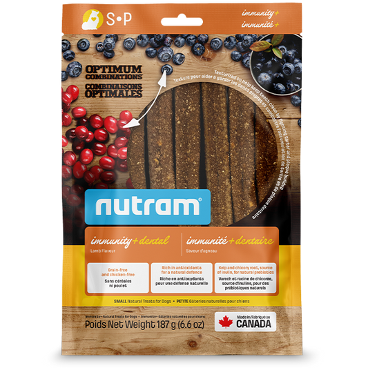 Nutram Dog Oc Dental Chew Immunity+ Lamb Small 187 g