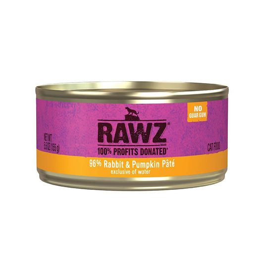 RAWZ 96% Rabbit & Pumpkin Pate 24/155g
