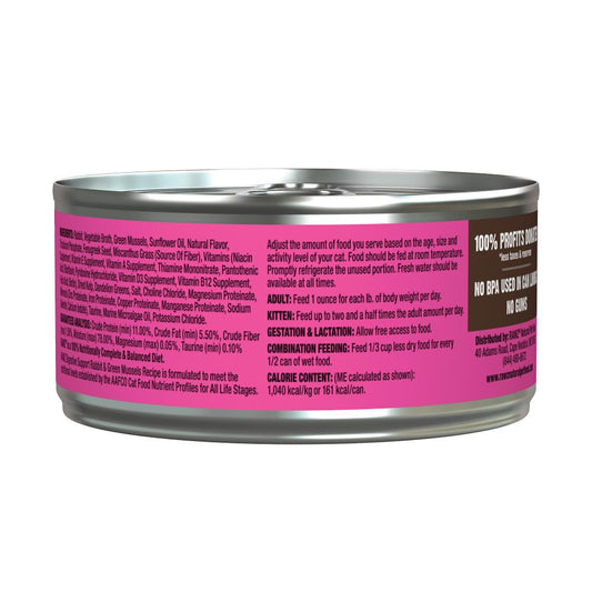 RAWZ Digestive Support Rabbit & Green Mussels 24/5.5oz