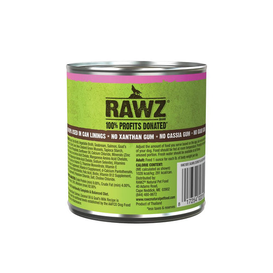 RAWZ Shredded Beef, Salmon & Coconut Oil 12/10oz