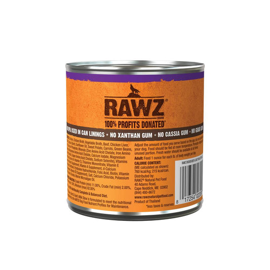 RAWZ Chicken, Beef & Goat?¡¥s Milk Stew 12/10oz