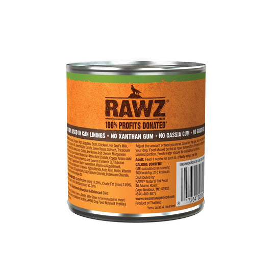 RAWZ Chicken, Chicken Liver & Goat?¡¥s Milk Stew 12/10oz