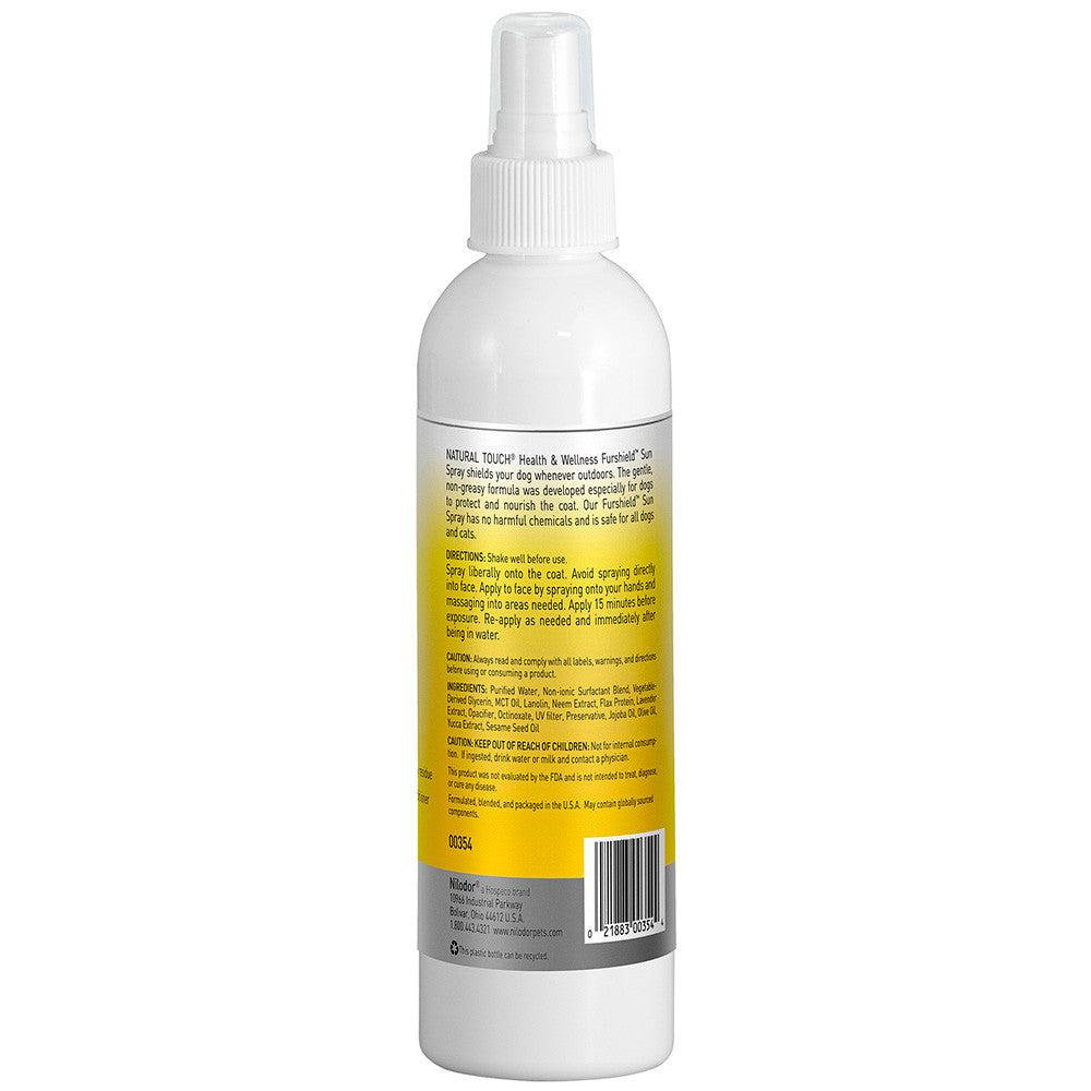 Natural Touch Furshield Sun Spray for Dogs & Cats – 8 oz