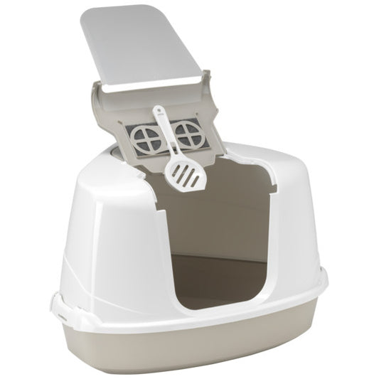 Moderna Cat Corner Hood Litter Pan