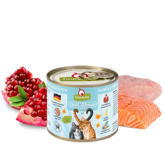 GranataPet DeliCatessen Cat Wet Food - Salmon and Turkey