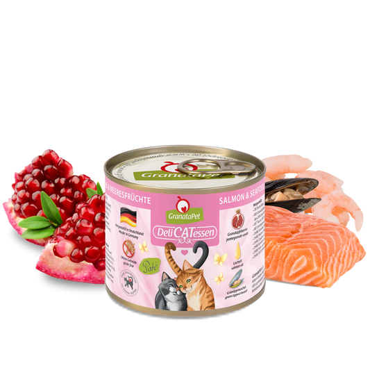GranataPet DeliCatessen Cat Wet Food - Salmon and Seafood