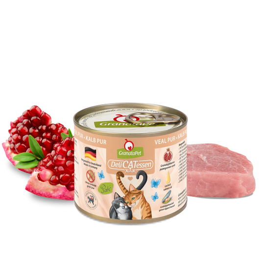 GranataPet DeliCatessen Cat Wet Food - Veal Pur