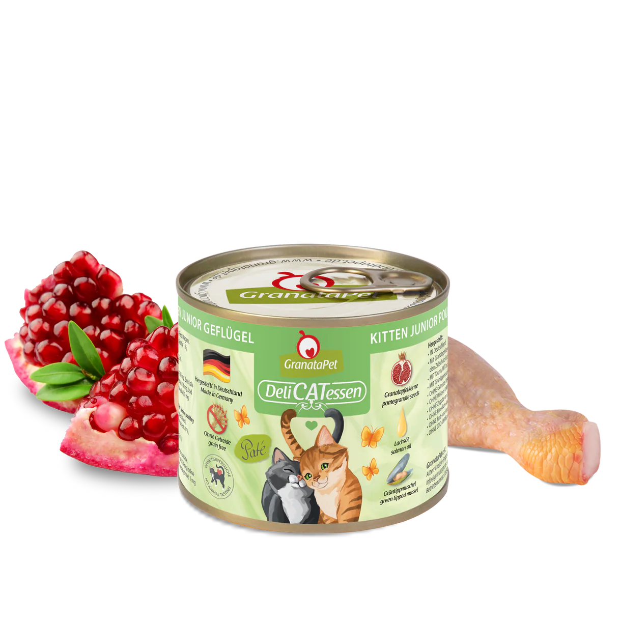GranataPet DeliCatessen Cat Wet Food - Kitten / Junior poultry