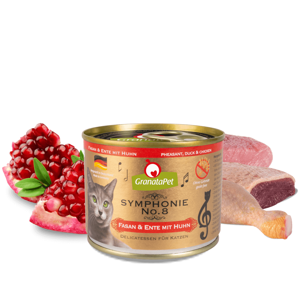 GranataPet Symphonie No. 8 Pheasant & Duck with Chicken Wet Cat Food