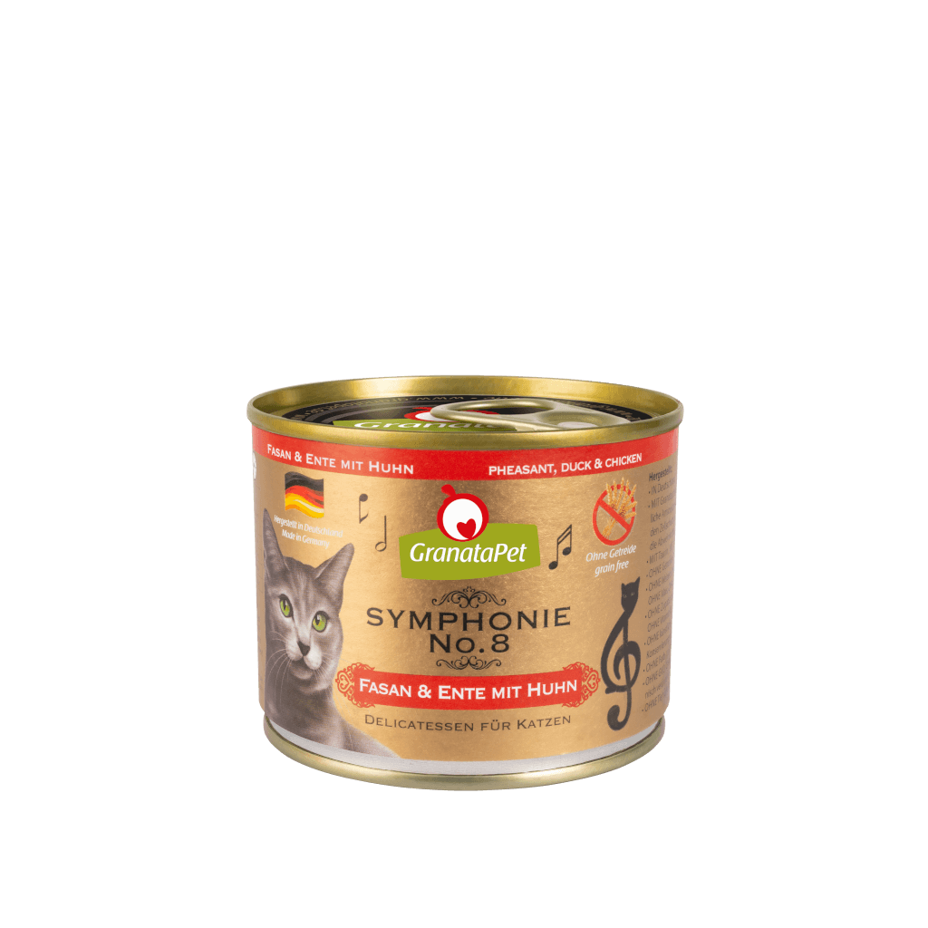 GranataPet Symphonie No. 8 Pheasant & Duck with Chicken Wet Cat Food