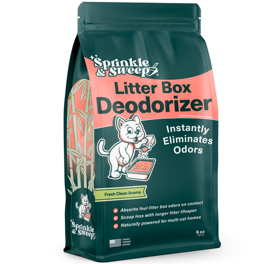 SPRINKLE & SWEEP Litter Box Deodorizer 8oz