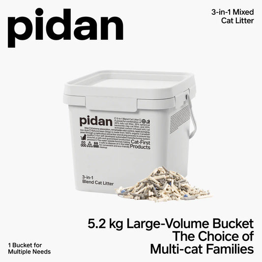 Pidan 3-in-1 Blend Cat Litter, Pail | 5.2 kg