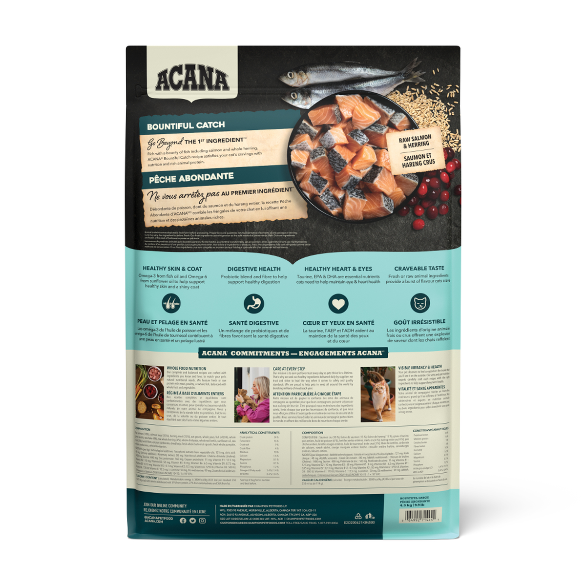 ACANA Bountiful Catch Dry Cat Food – official product image 2