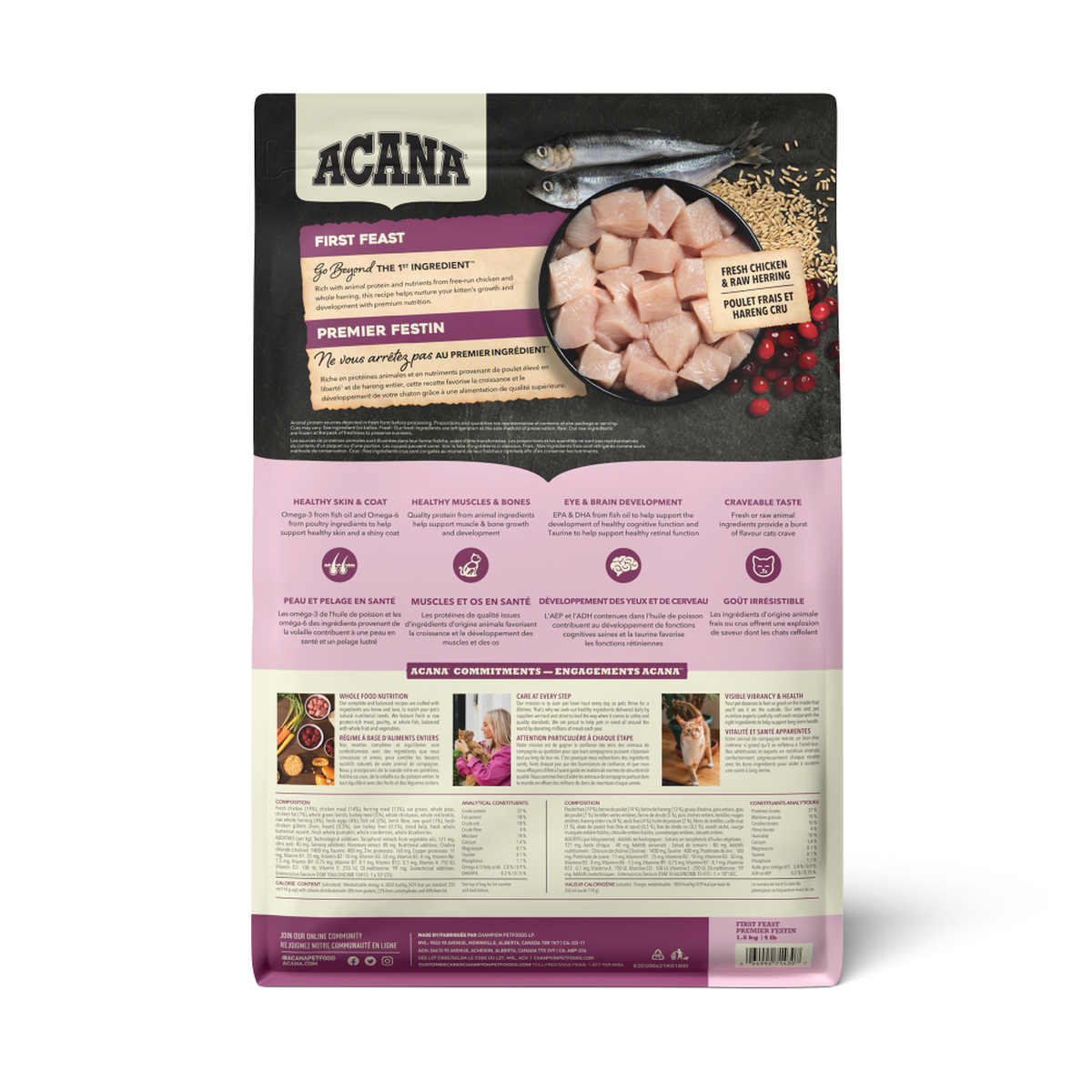 ACANA First Feast Dry Kitten Food – official product image 2