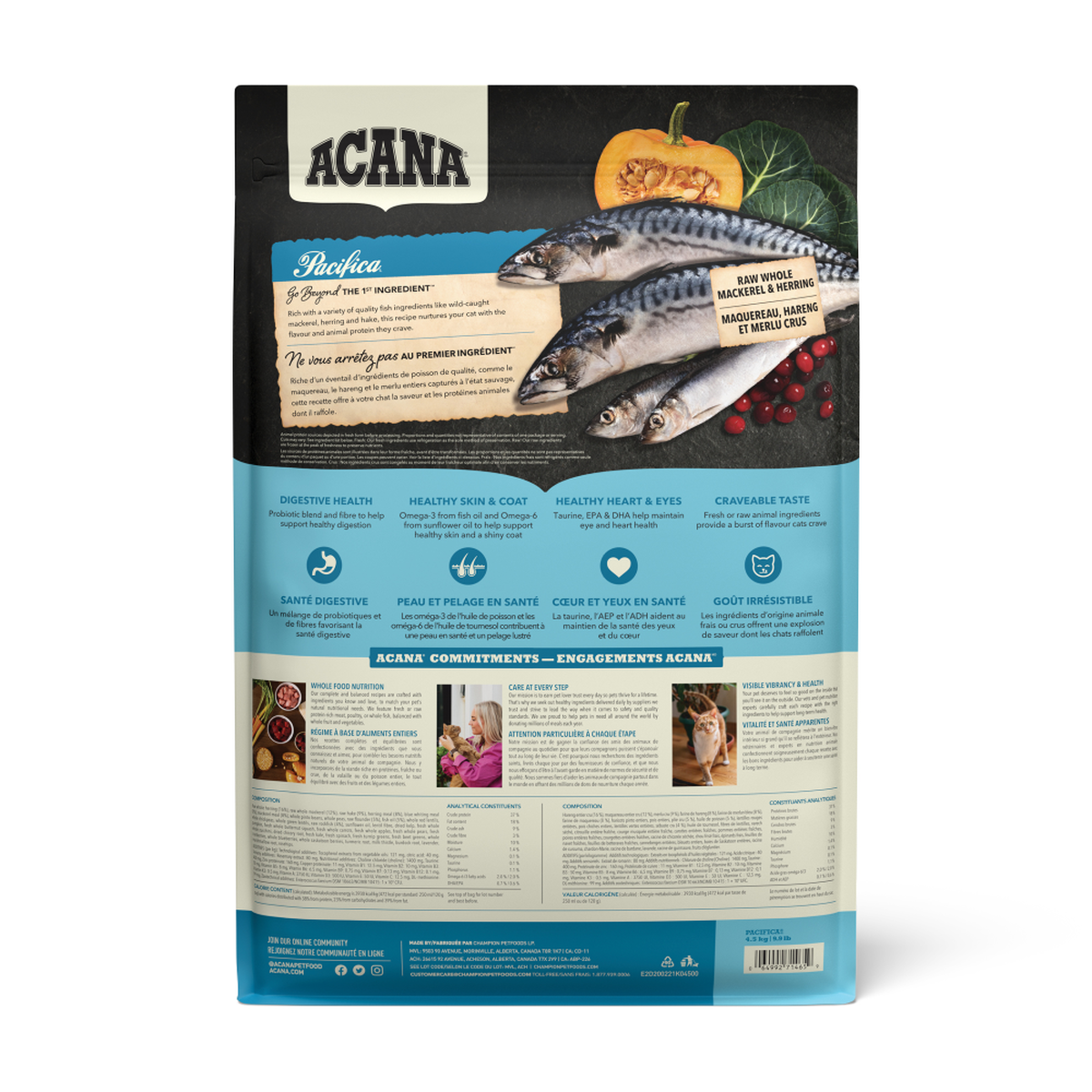 ACANA Highest Protein Pacifica Dry Cat Food – official product image 2