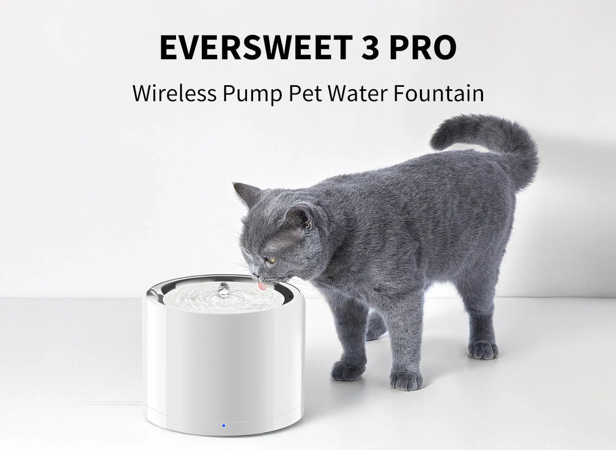 PETKIT Eversweet 3 Pro (Wireless Pump)| Pet water fountain