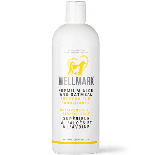 Wellmark Dog/Cat Aloe & Oatmeal Shampoo & Conditioner 473ml