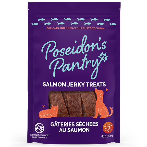 Poseidon's Pantry Dog Jerky Salmon 85g