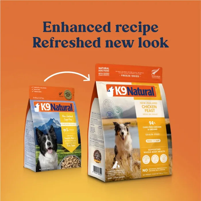 K9 Natural Dog Freeze-Dried Chicken 1.1lb