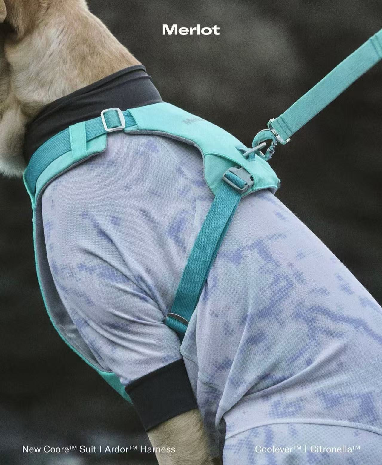 Merlot cooling vest and suit