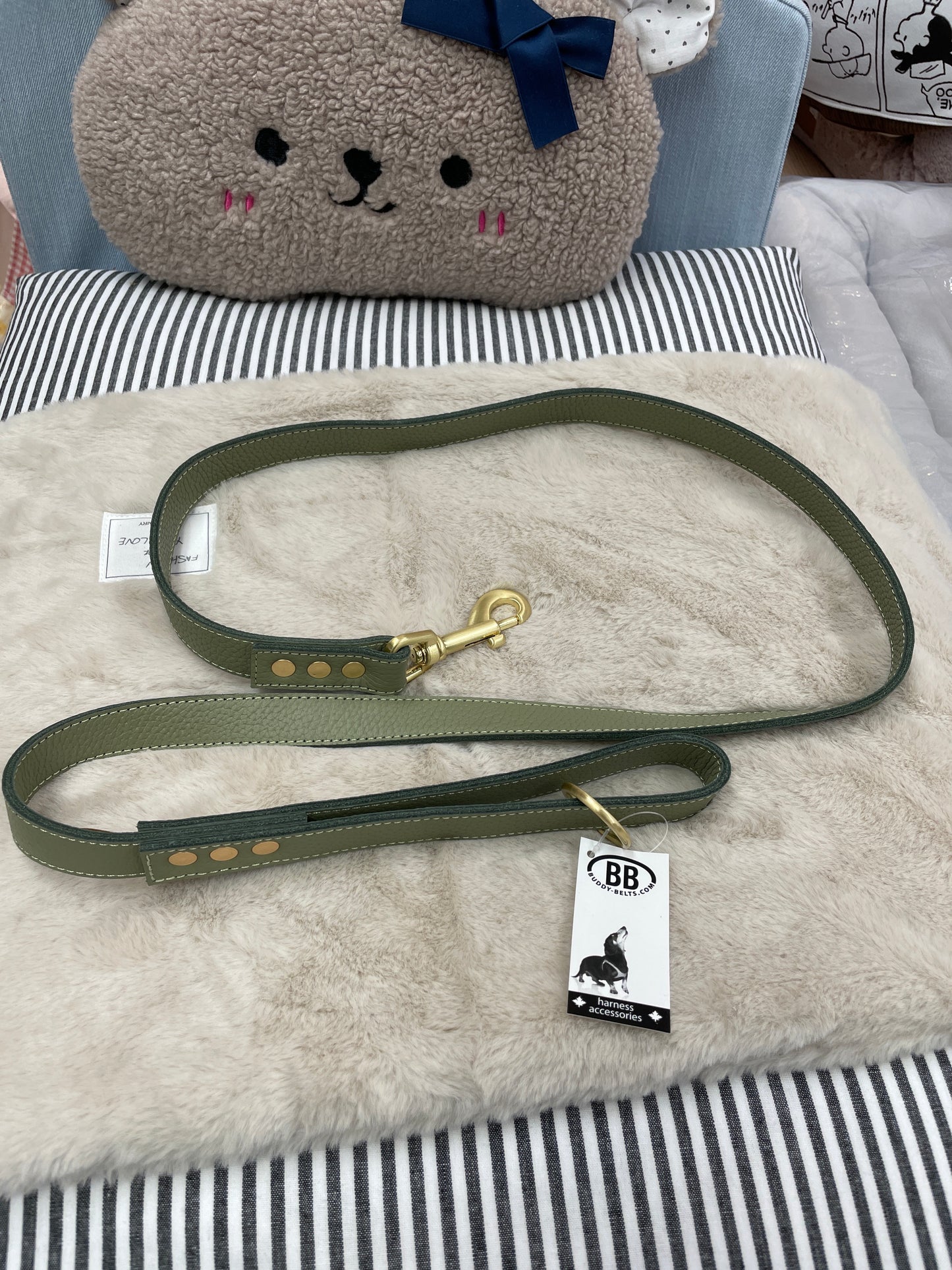 Buddy Belts All Leather Leash