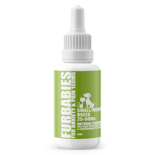 Furbabies Oral Drops Natural (25-50lb) 150mg