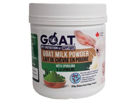 Happy Days Goat Milk Powder with Spirulina – 250 g