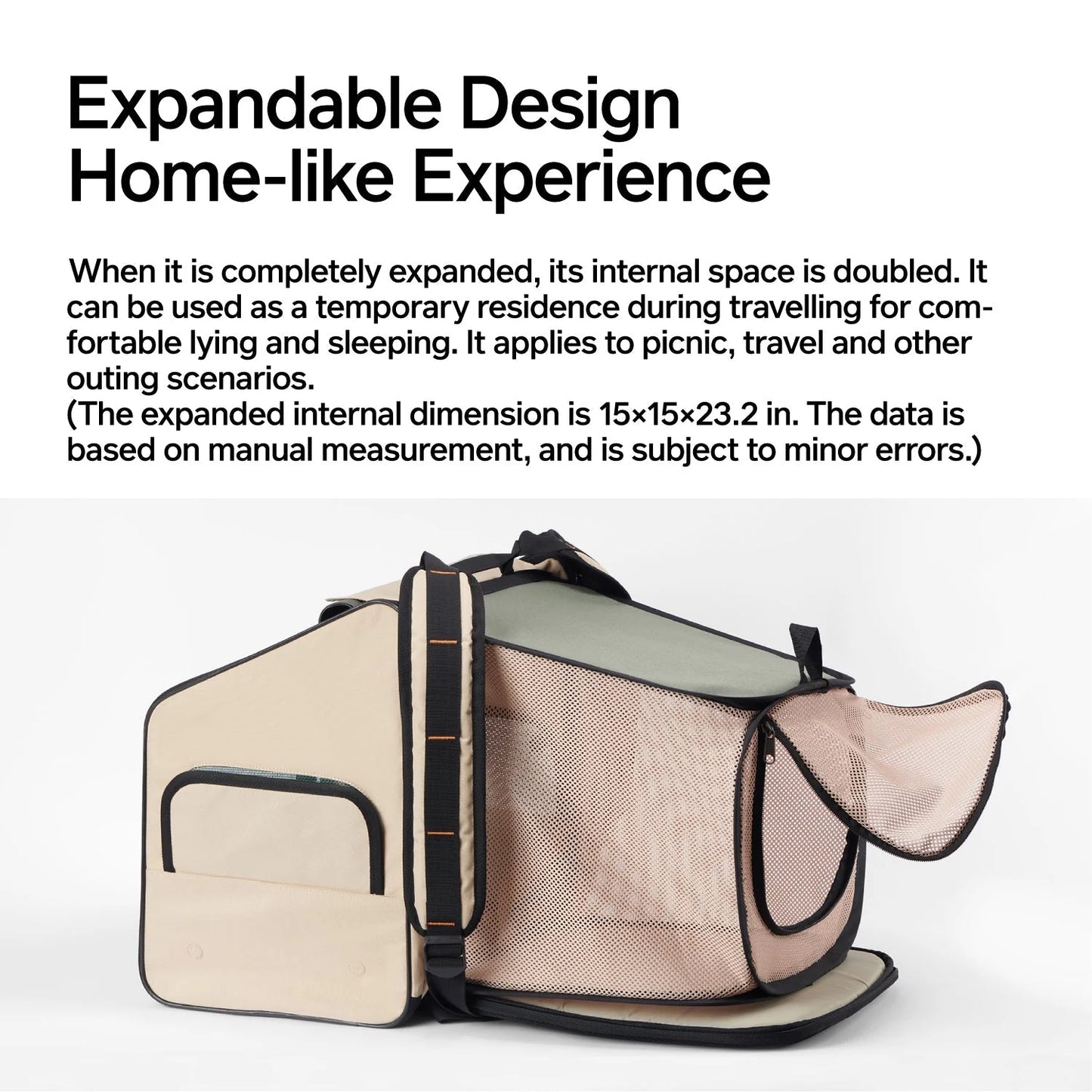 Pidan Expandable Pet Hut Backpack