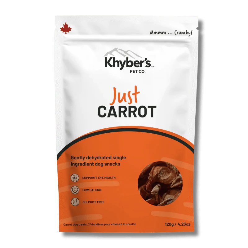 Khyber's - Treats - Just Carrot - 120g