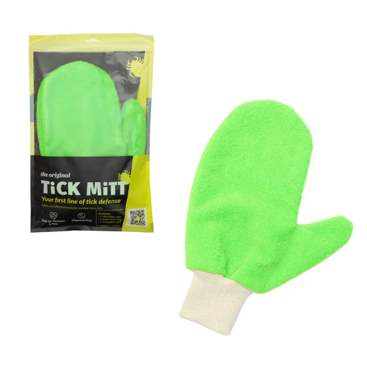Tick Mitt Yellow Tick Removal Glove - Protective Tick Removal Tool for Humans and Pets
