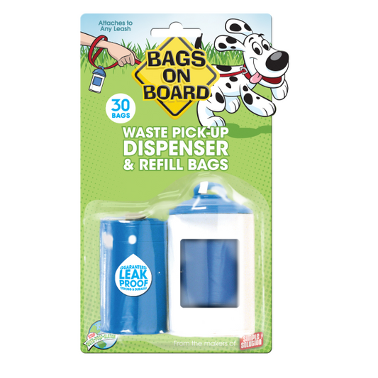 Bags On Board Original Dispenser Blue 30 bags