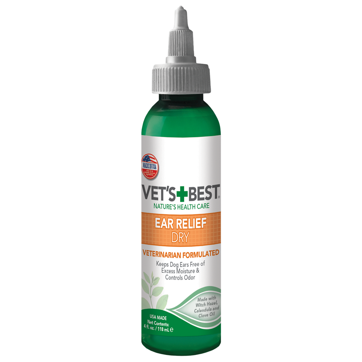 Vet's Best Ear Relief Dry for Dogs front