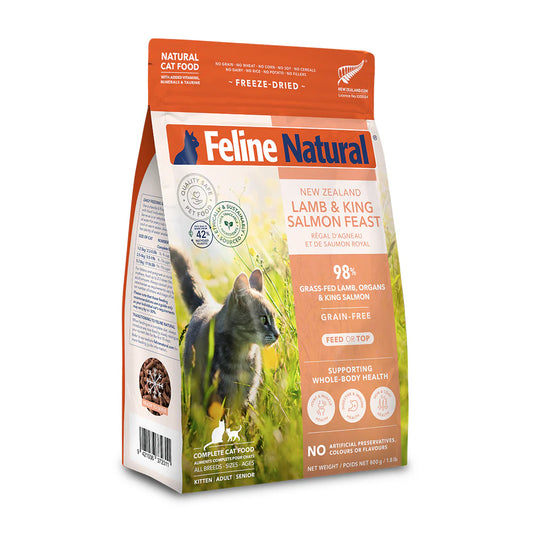 Feline Natural K9 Lamb & Salmon FD 800g
