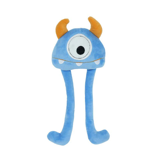 BUDZ Plush Dog Toy Monster &quotCRADO&quot BLUE 11&quot