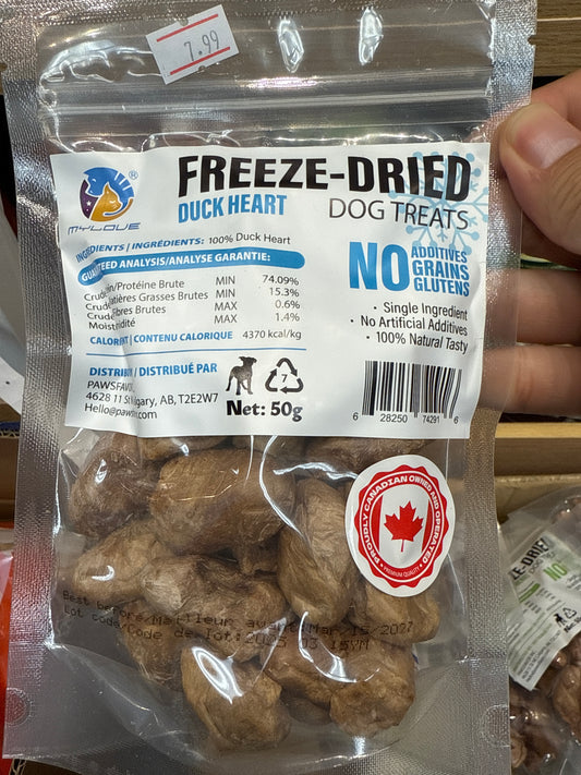 MyLove MyLove Frezee Dried Whole Duck Heart