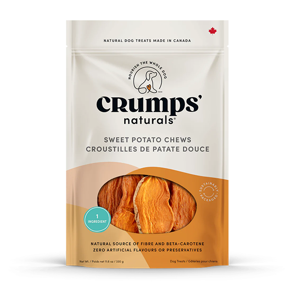 Crumps' Naturals Dog Sweet Potato Chews 11.6 oz