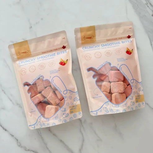 Loopy Paws Crunchy Smoothie Bites Strawberry and Banana