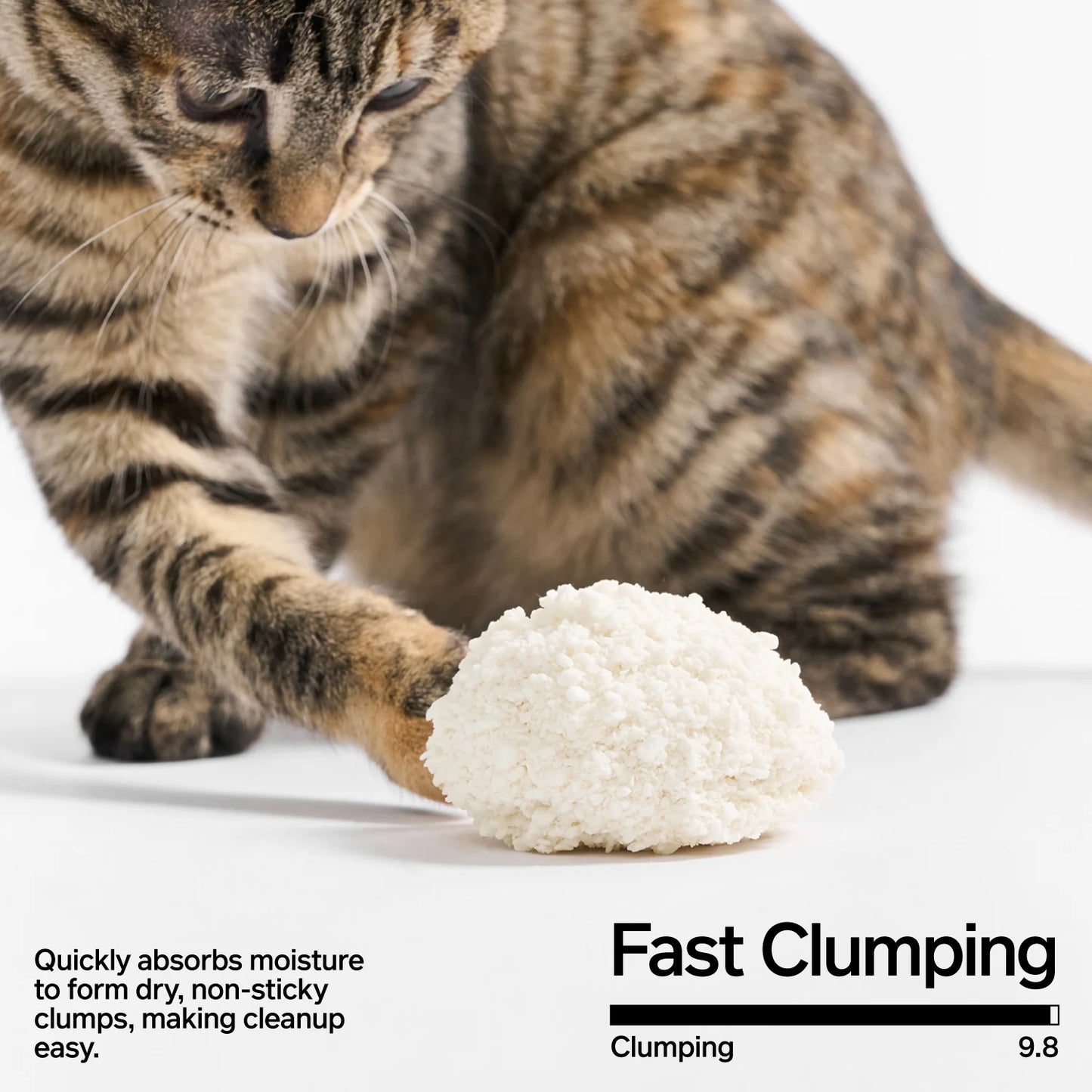 Pidan Cassava Cat Litter, 2.4 kg per bag