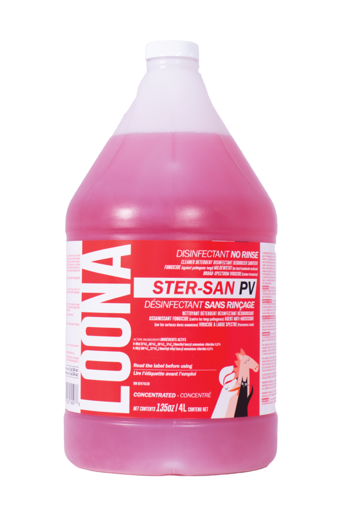 LOONA Super Concentrated Ster-San PV Disinfectant - 4L