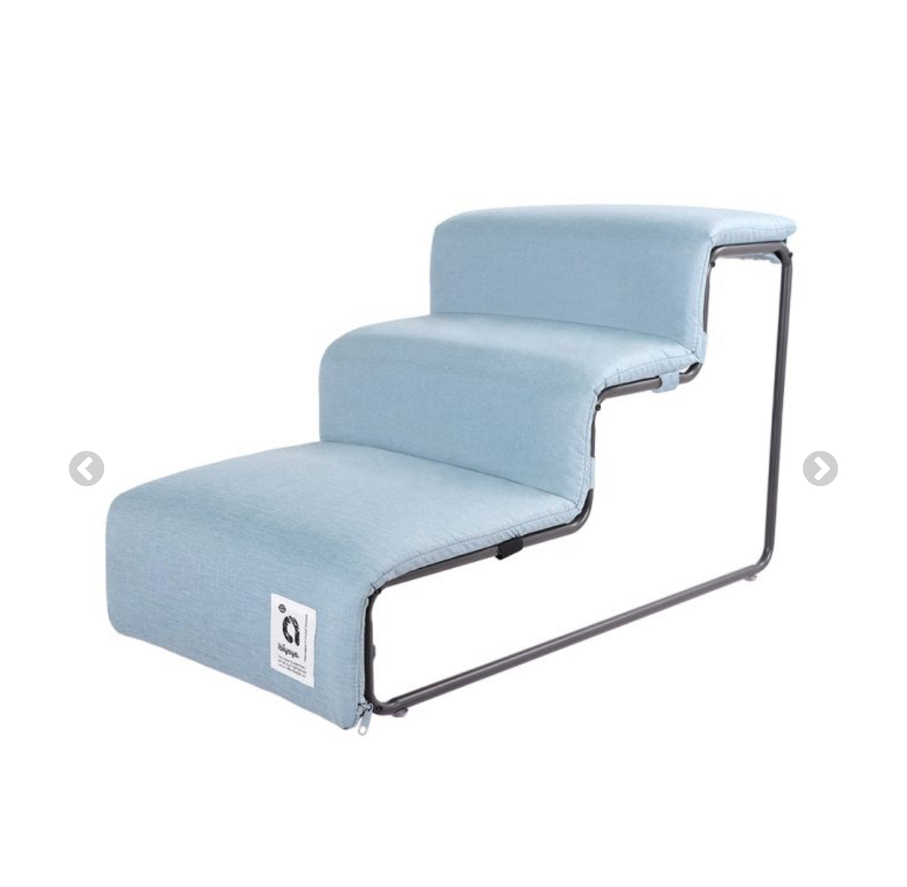 ibiyaya Everest Dog Stairs for Bed & Couch, Large Collapsible Pet Steps Best for Small to Medium ff2021