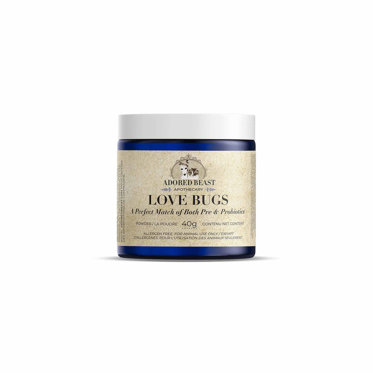 Adored Beast Love Bugs 40 g jar front