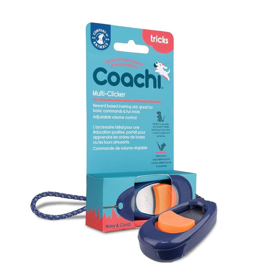 COACHI Tricks Multi-Clicker Navy & Coral