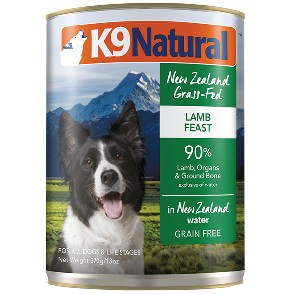 K9 Natural Dog Lamb 12/13oz Cans