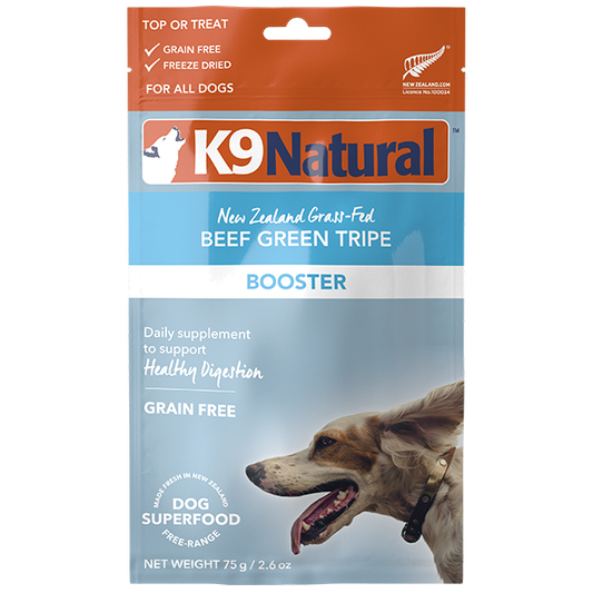 K9 Natural Dog FD Booster Beef Green Tripe 2.6oz