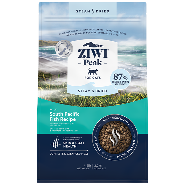 ZIWI Peak Cat Steam-Dried South Pacific Fish 2.2kg