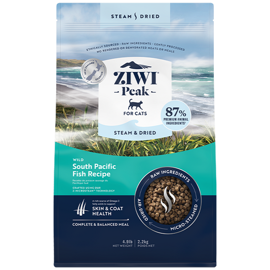 ZIWI Peak Cat Steam-Dried South Pacific Fish 2.2kg