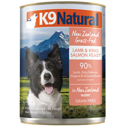 K9 Natural Dog Lamb & Salmon 12/13oz Cans